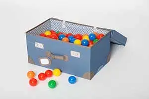 Bällebad für Babyfotos oder Kinderfotos