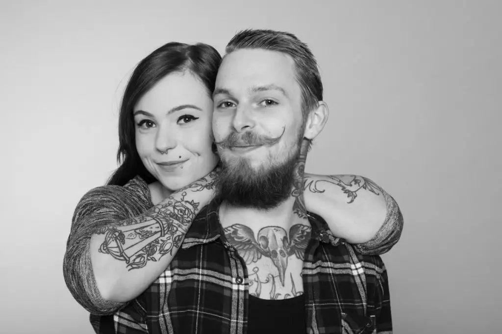 Partner-Fotoshooting / Paar-Fotoshooting im Fotostudio Keepsmile, Castrop-Rauxel