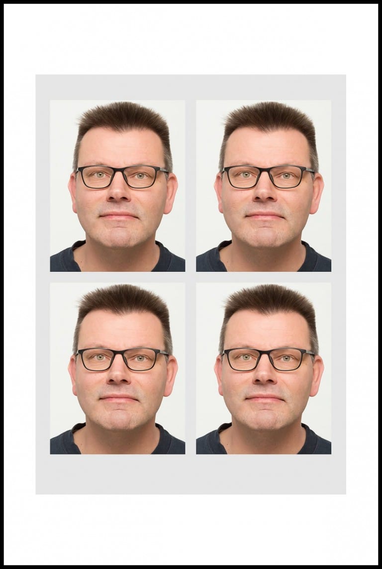 biometrisches Passbild für Ausweis und Führerschein Fotostudio Keepsmile
