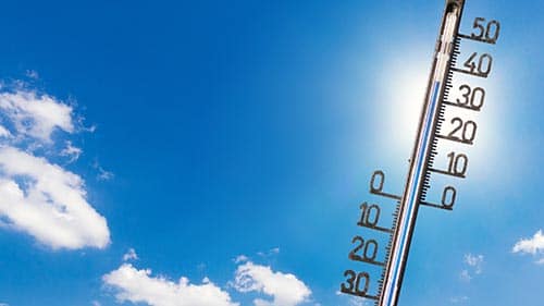 Thermometer - Bewerbungsbilder bei höheren Temperaturen im Fotostudio Keepsmile