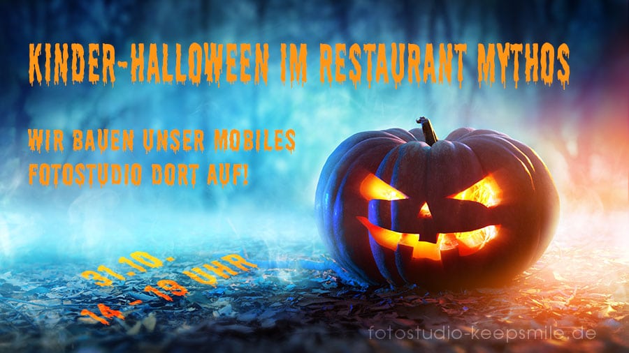 Fotoaktion Halloween im Restaurant Mythos