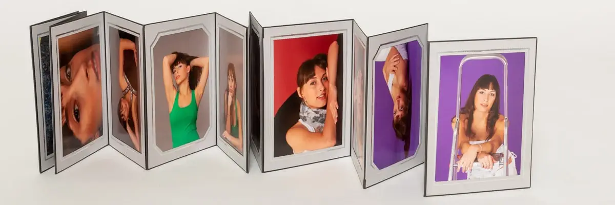 Endlos-Leporello mit Bildern vom Fotostudio-Keepsmile Castrop-Rauxel