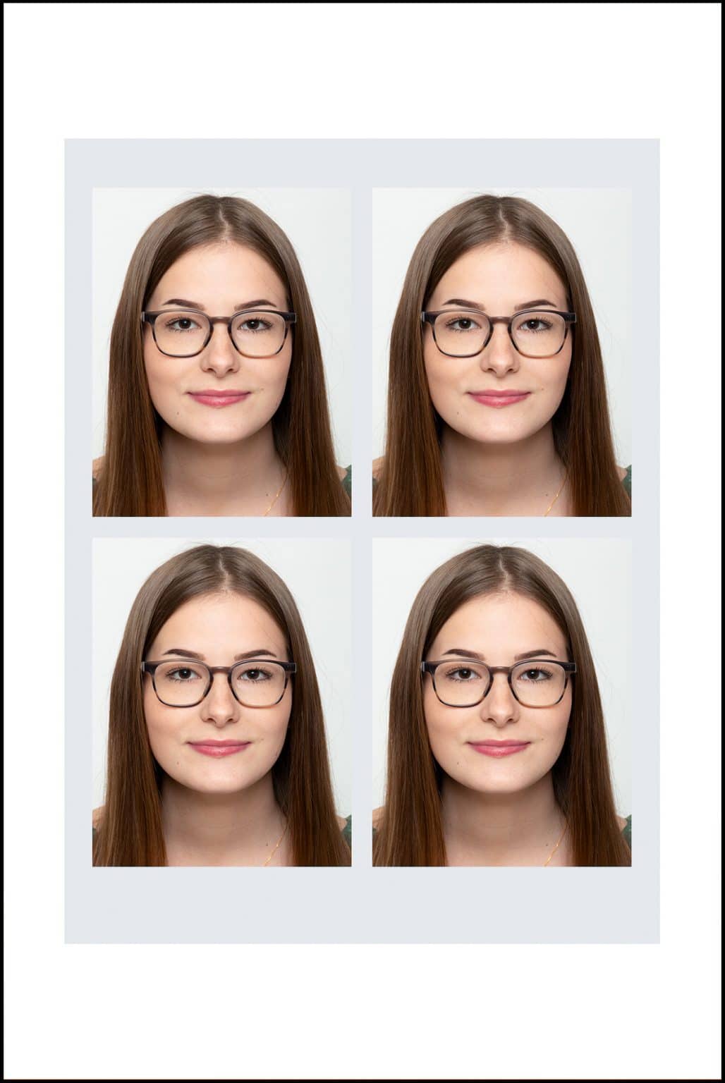 biometrisches Passbild für Ausweis und Führerschein - Fotostudio Keepsmile