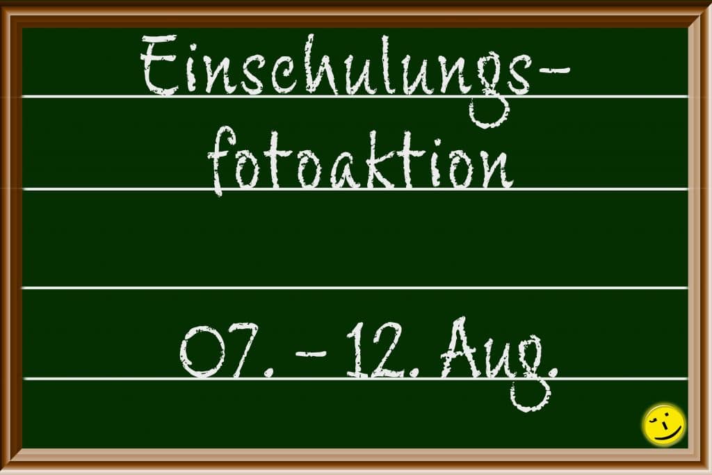 Einschulungs-Fotoaktion im Fotostudio Keepsmile, Castrop-Rauxel, zwischen Dortmund, Herne und Bochum